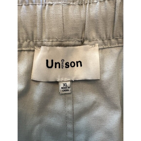 Create Unison Everyday Bermuda Shorts Drawstring 100% Cotton Men XL Retail $120 - Picture 4 of 8